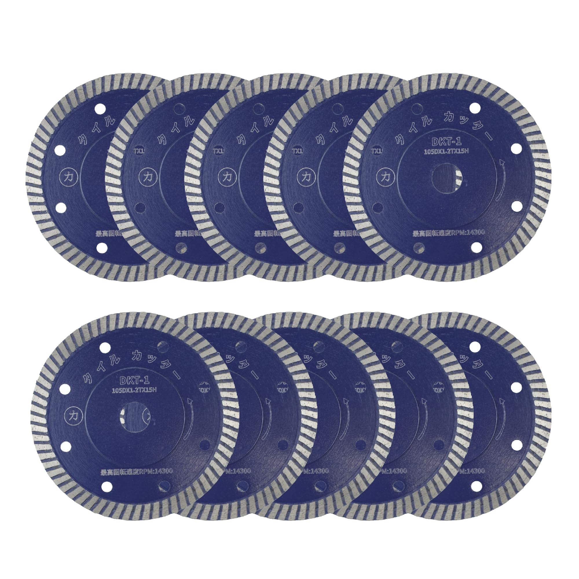 【特価商品】ダイヤモンドカッター プレミアム瓷砖用 105mm タイル用カット Amazon.co.jp: 1枚入り ダイヤモンドカッター プレミアム瓷砖用 105mm